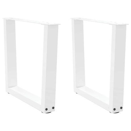 Coffee Table Legs V-Shape 2 Pcs Steel