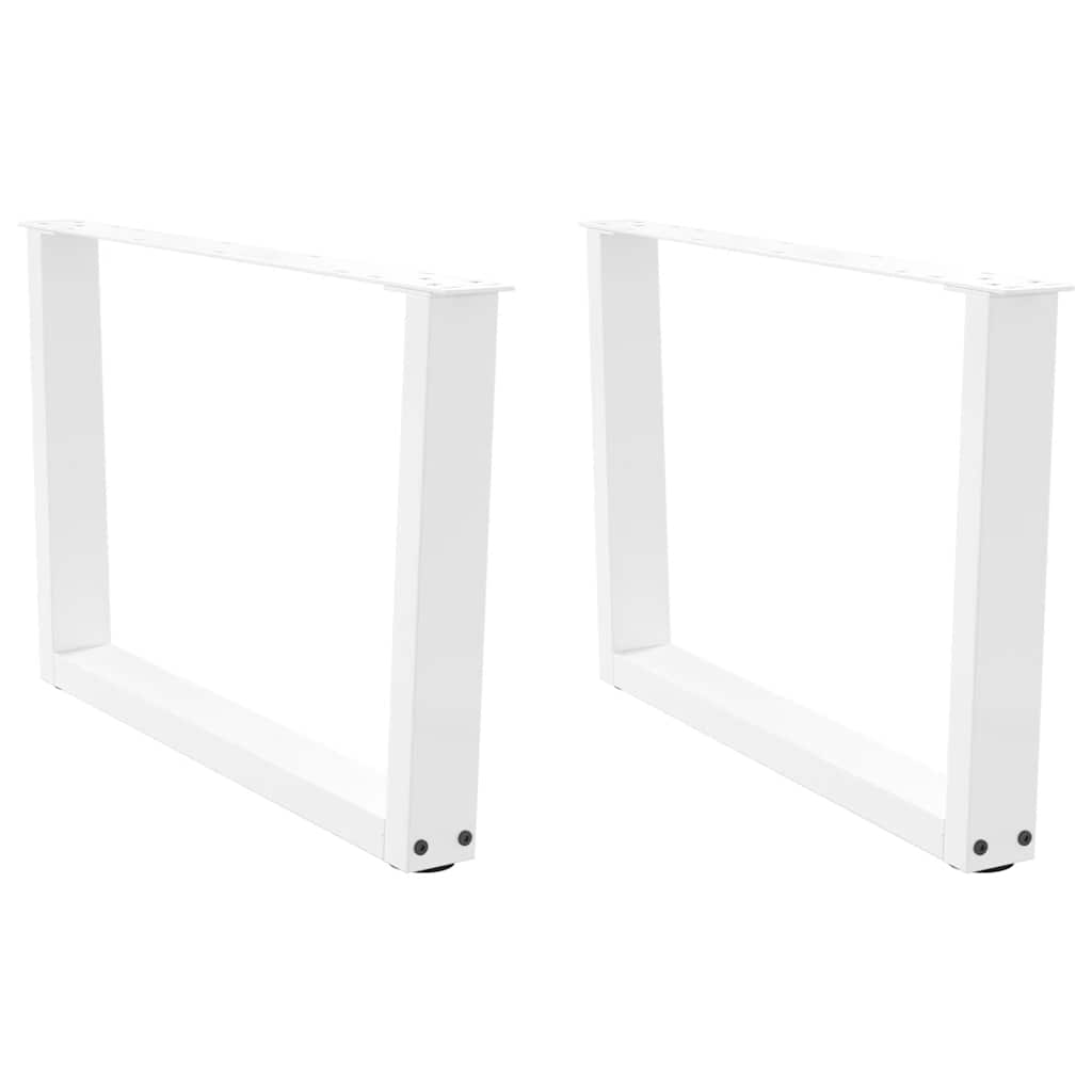 Coffee Table Legs V-Shape 2 Pcs Steel