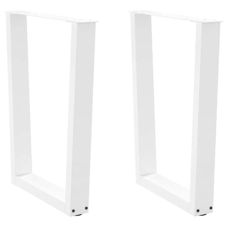 Coffee Table Legs V-Shape 2 Pcs Steel