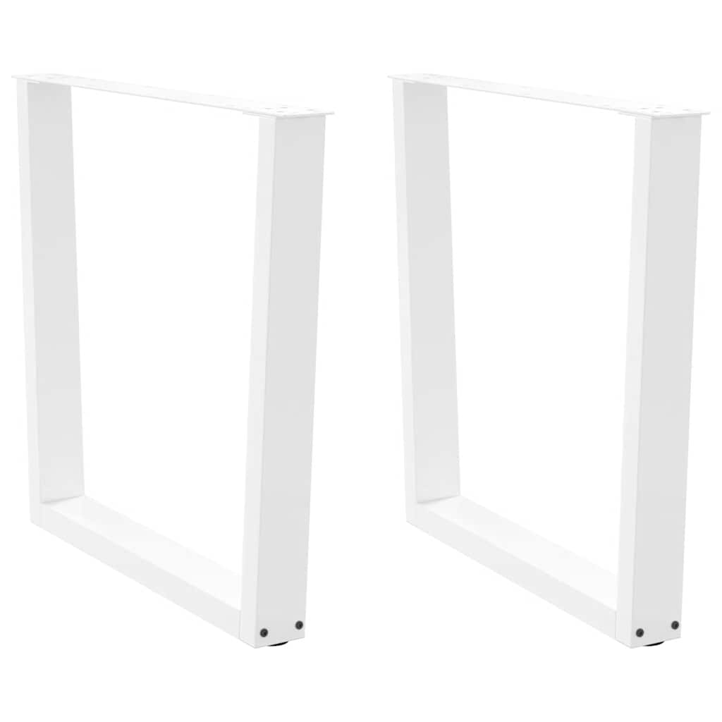 Coffee Table Legs V-Shape 2 Pcs Steel