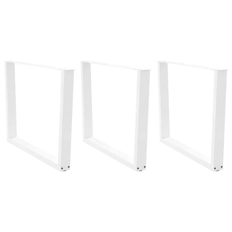 Coffee Table Legs V-Shape 2 Pcs Steel
