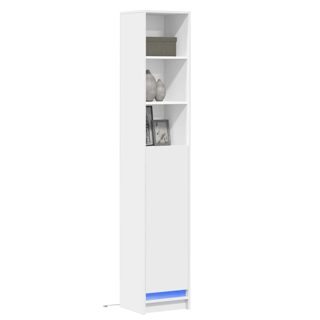 Sideboard With Led 36X32.5X200 Cm Engineered Wood