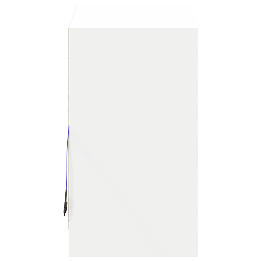 Sideboard With Led 72X34X61 Cm Engineered Wood