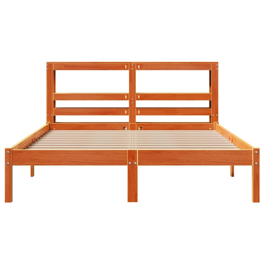 Bed Frame With Headboard Without Mattress Wax Small Double