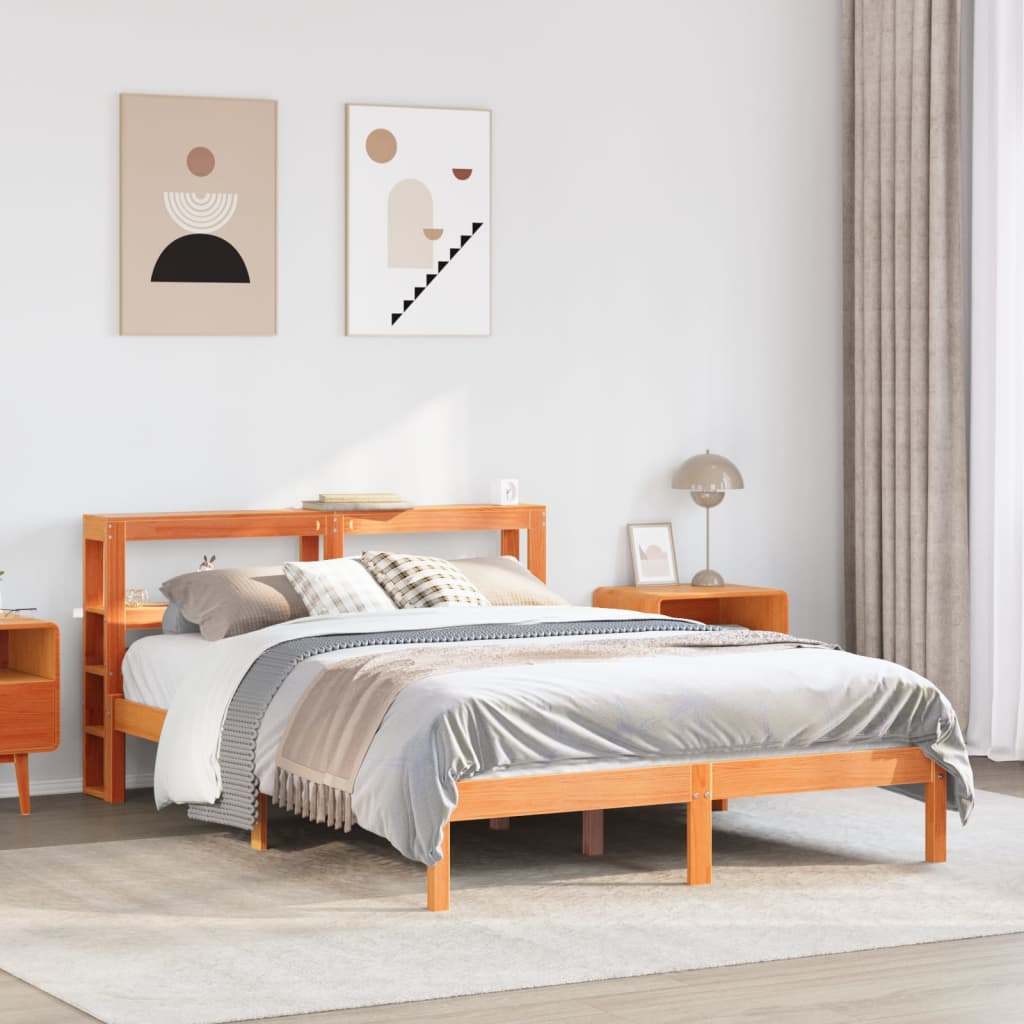 Bed Frame With Headboard Without Mattress Wax Small Double