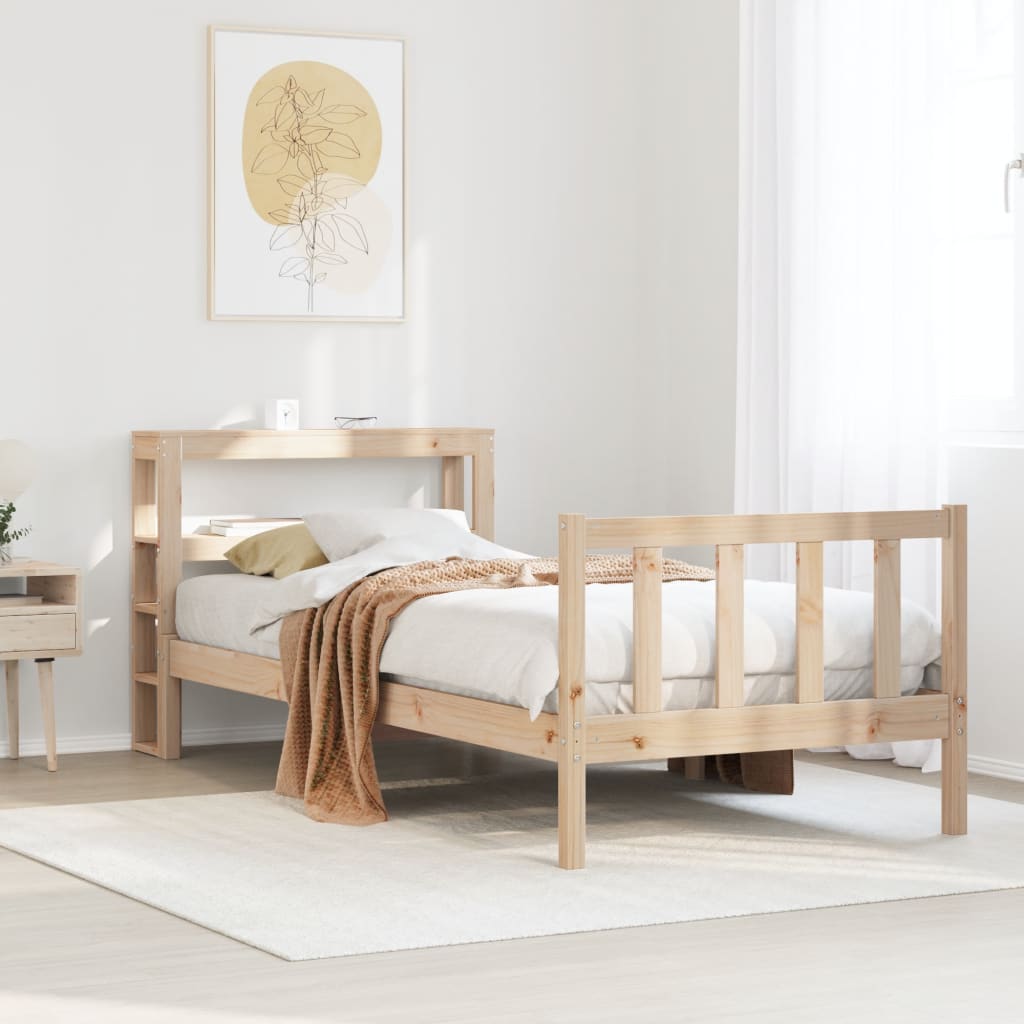 Bed Frame With Headboard Without Mattress Wax