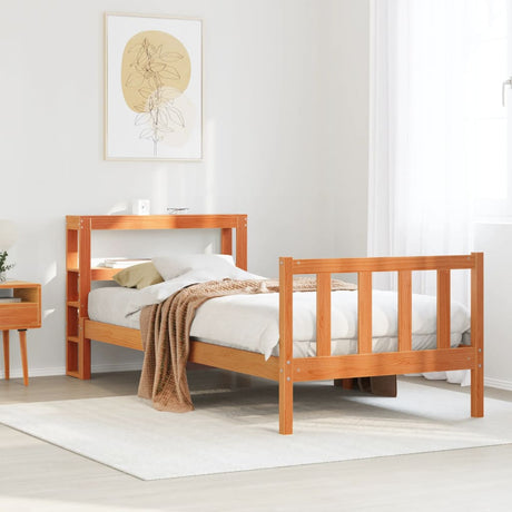 Bed Frame With Headboard Without Mattress Wax