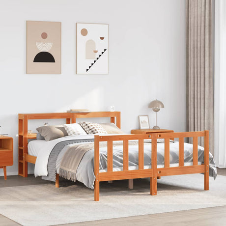 Bed Frame With Headboard Without Mattress Wax