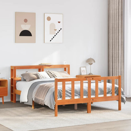 Bed Frame With Headboard Without Mattress Wax