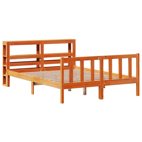 Bed Frame With Headboard Without Mattress Wax