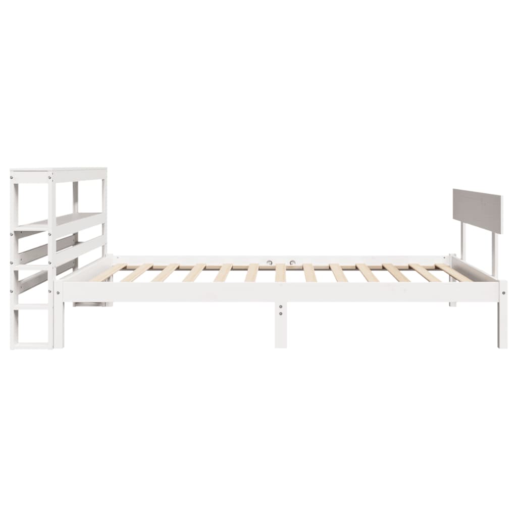 Bed Frame Without Mattress Solid Wood Pine