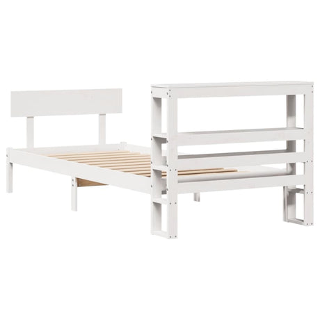 Bed Frame Without Mattress Solid Wood Pine