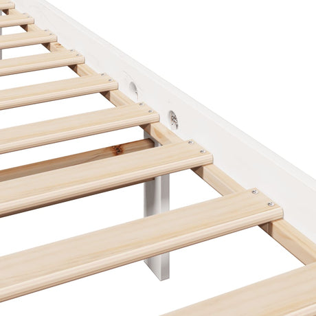 Bed Frame Without Mattress Solid Wood Pine