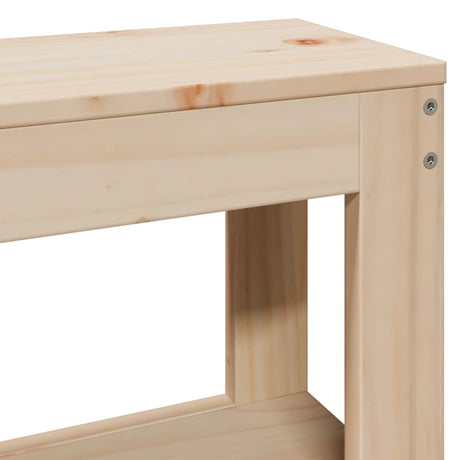 Bed Frame Without Mattress Solid Wood Pine