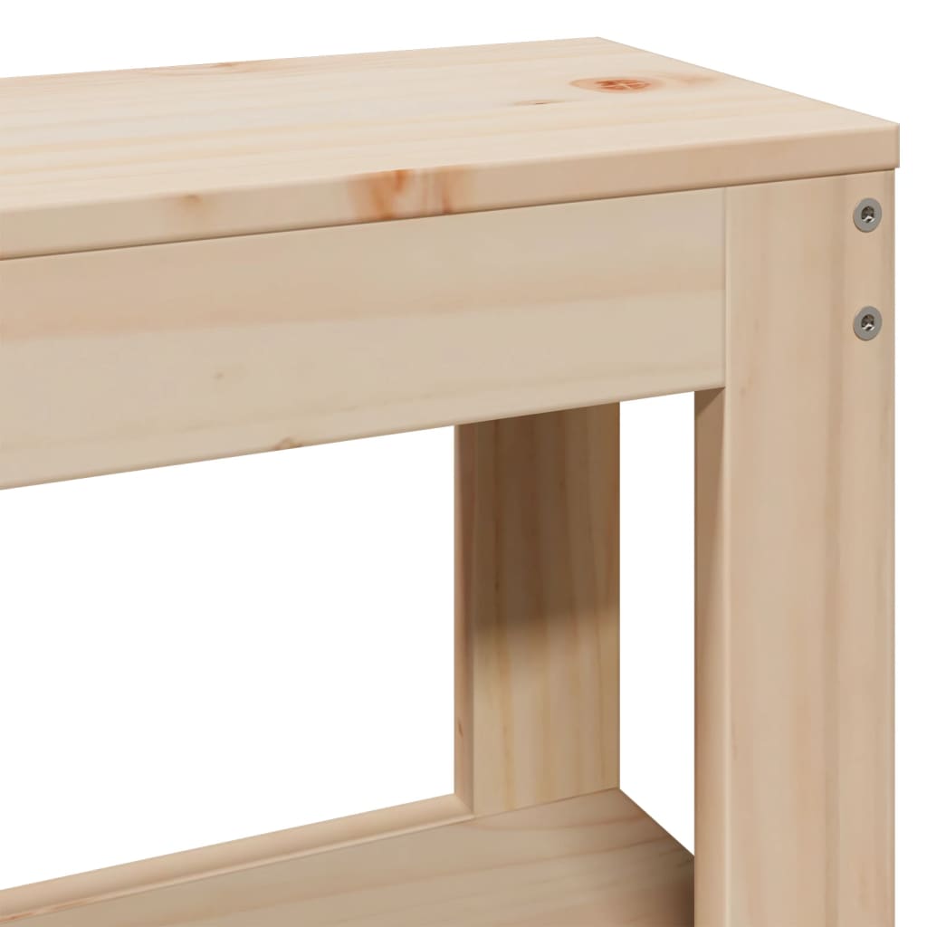 Bed Frame Without Mattress Solid Wood Pine