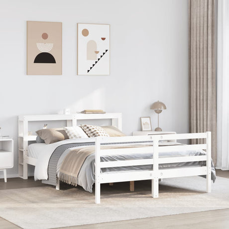 Bed Frame Without Mattress Solid Wood Pine