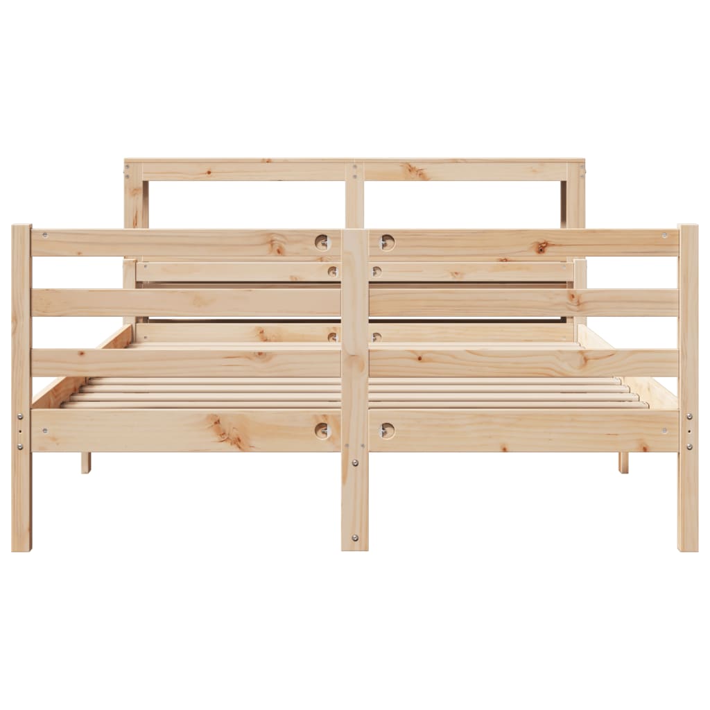 Bed Frame With Headboard Without Mattress