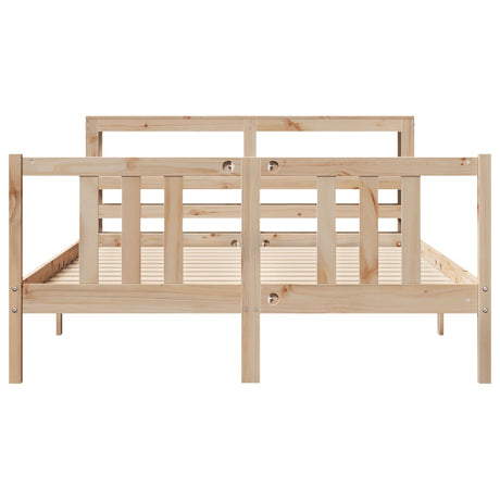 Bed Frame With Headboard Without Mattress