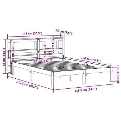 Bed Frame With Headboard Without Mattress Double
