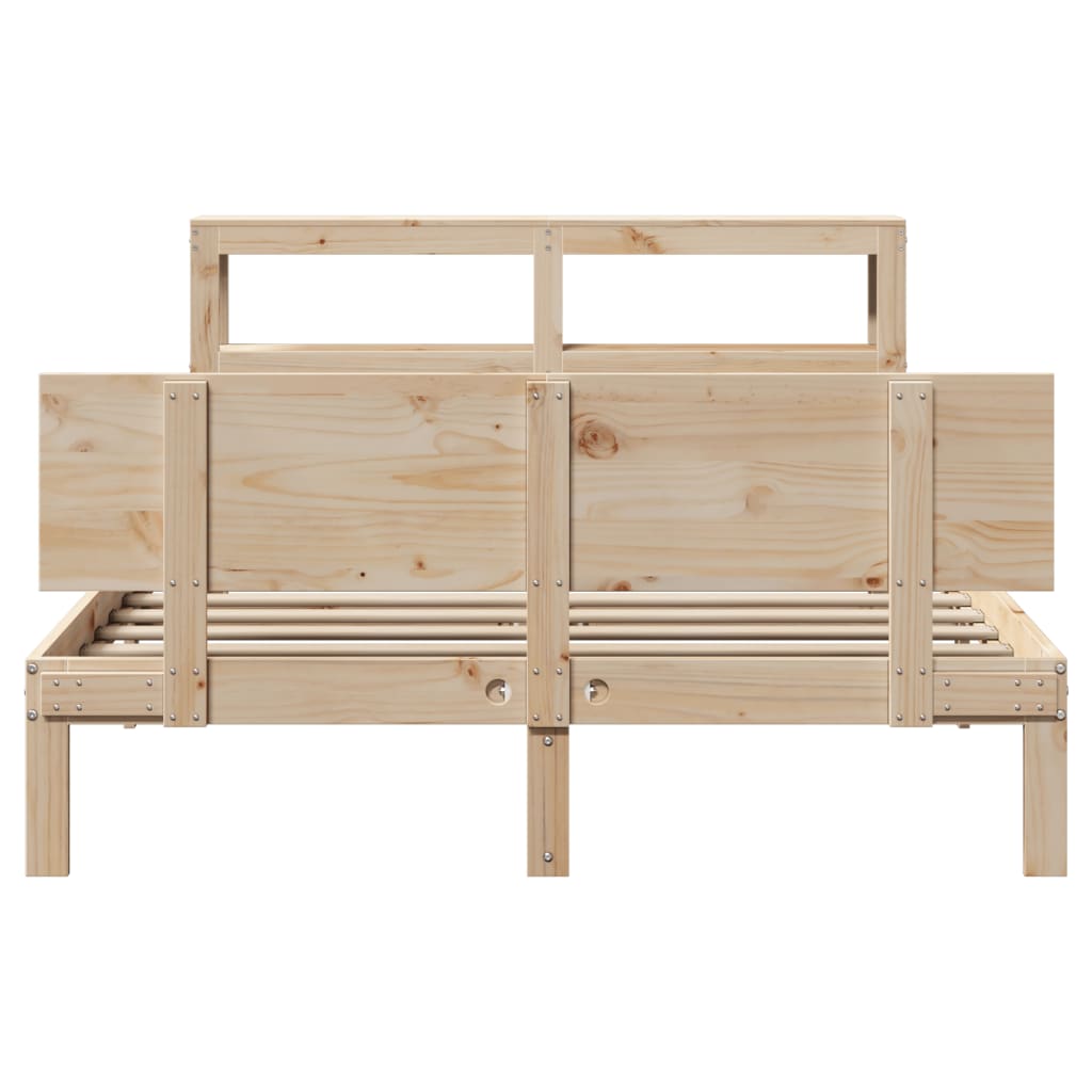 Bed Frame With Headboard Without Mattress
