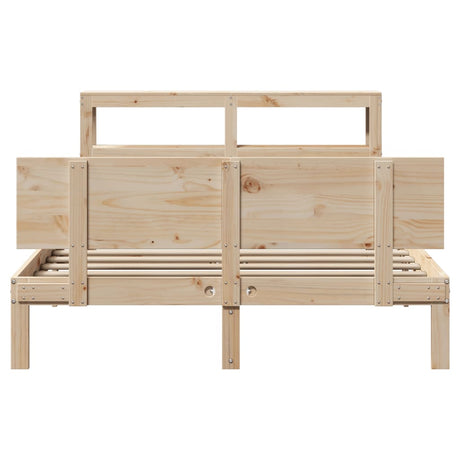 Bed Frame With Headboard Without Mattress