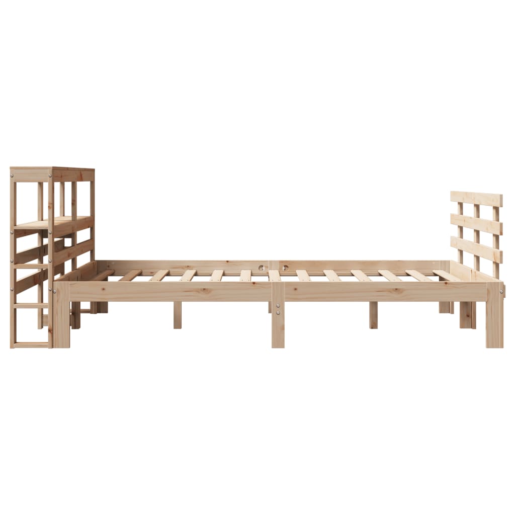 Bed Frame With Headboard Without Mattress 150X200 Cm King Size