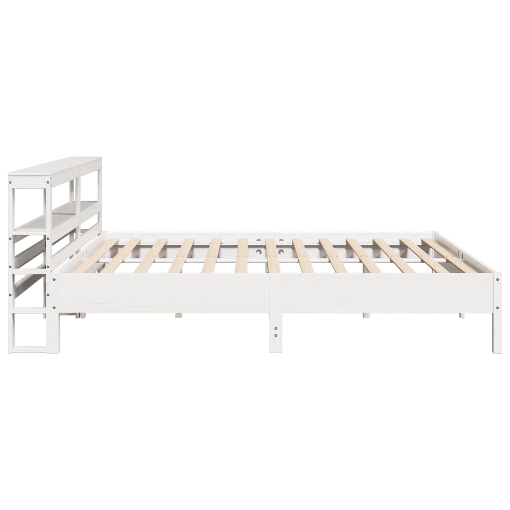 Bed Frame Without Mattress Solid Wood Pine