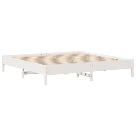 Bed Frame Without Mattress Solid Wood Pine
