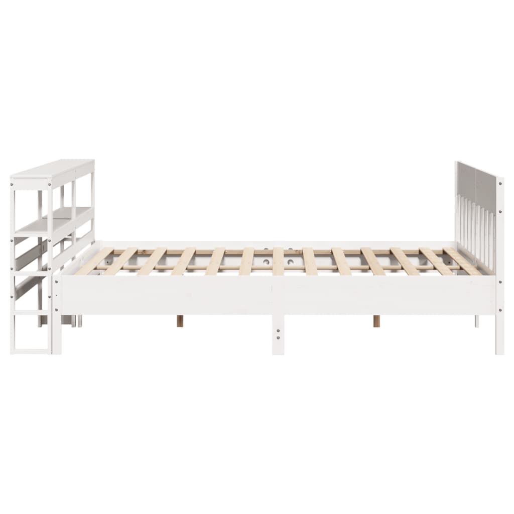 Bed Frame Without Mattress Solid Wood Pine