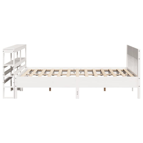 Bed Frame Without Mattress Solid Wood Pine