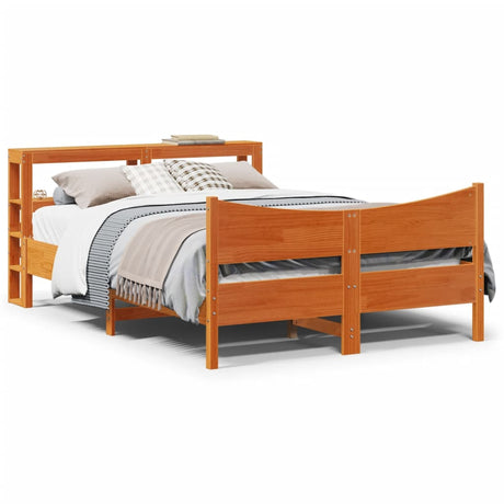 Bed Frame With Headboard Solid Wood Pine
