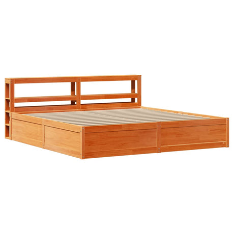 Bed Frame With Headboard Super King Solid Wood Pine