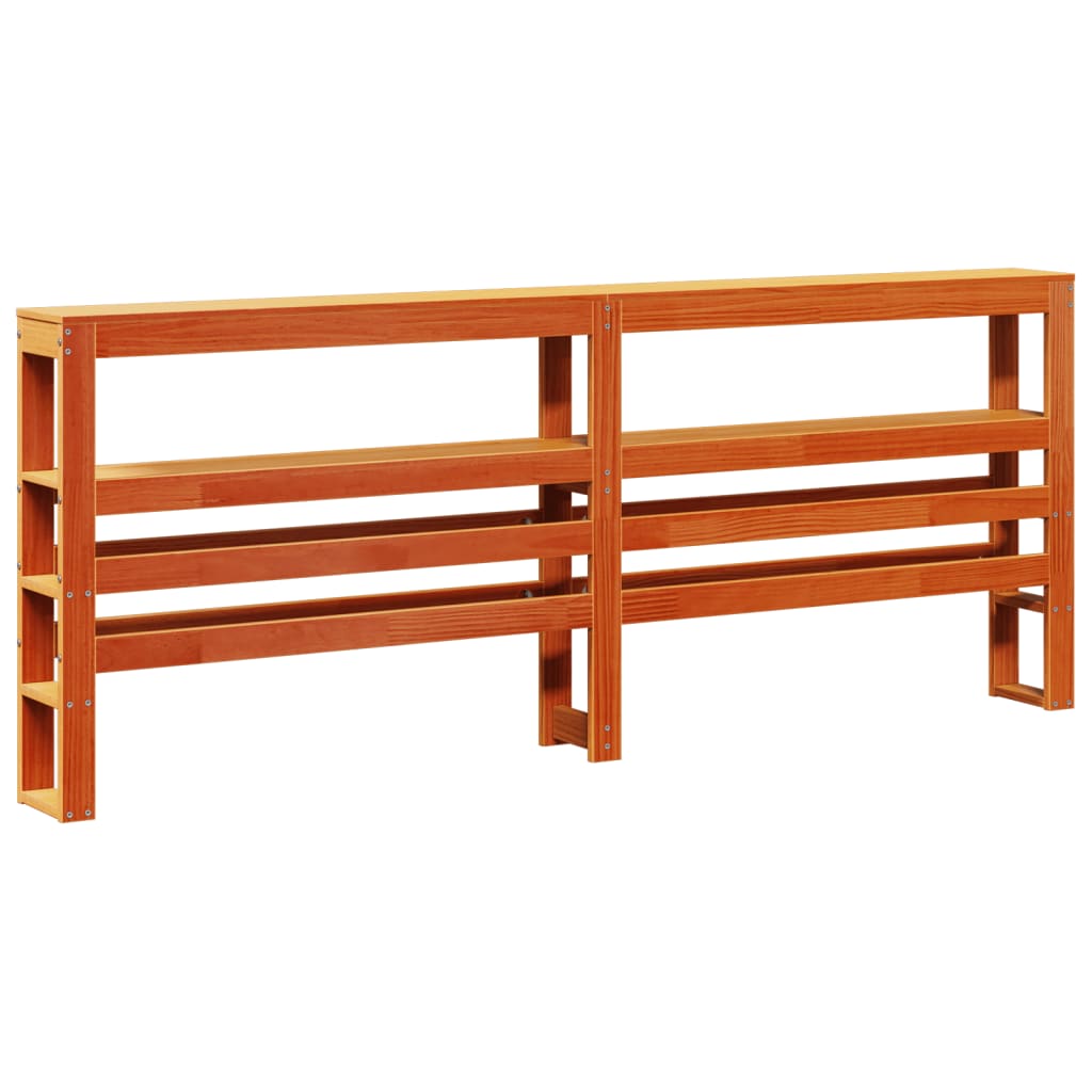 Bed Frame With Headboard Super King Solid Wood Pine