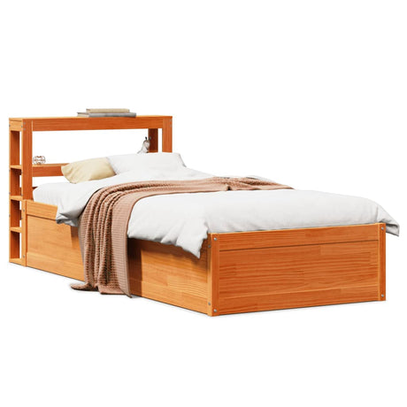 Bed Frame With Headboard Super King Solid Wood Pine