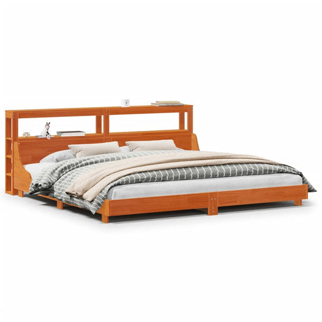 Bed Frame Without Mattress Solid Wood Pine