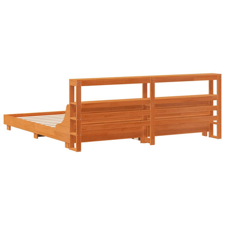 Bed Frame Without Mattress Solid Wood Pine
