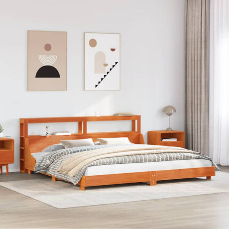 Bed Frame Without Mattress Solid Wood Pine
