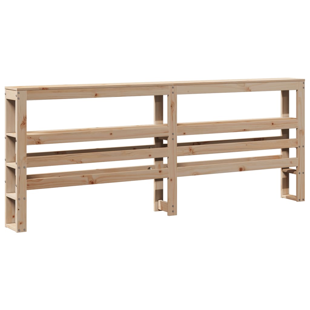 Bed Frame Without Mattress Super King Solid Wood Pine