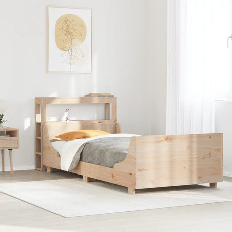 Bed Frame Without Mattress Super King Solid Wood Pine