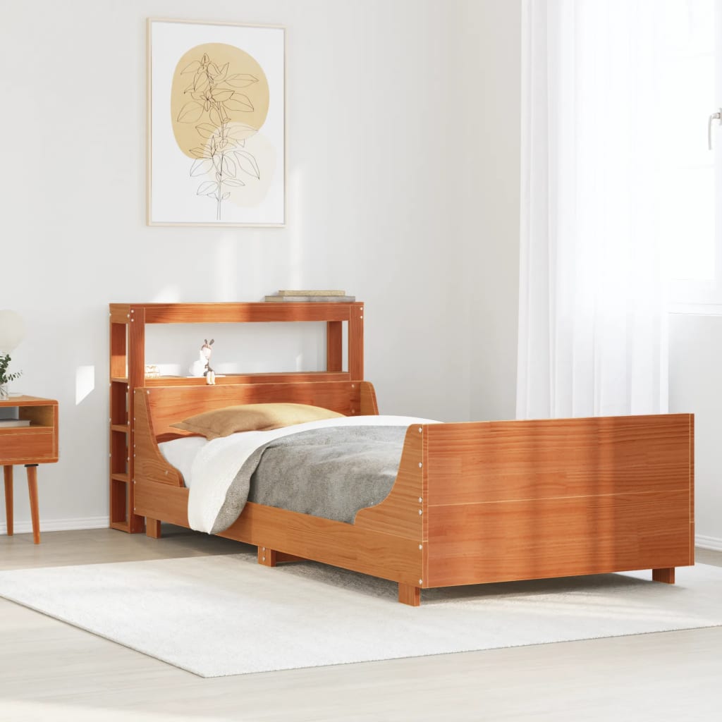 Bed Frame Without Mattress Super King Solid Wood Pine