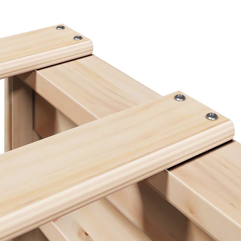 Bed Frame Without Mattress Solid Wood Pine