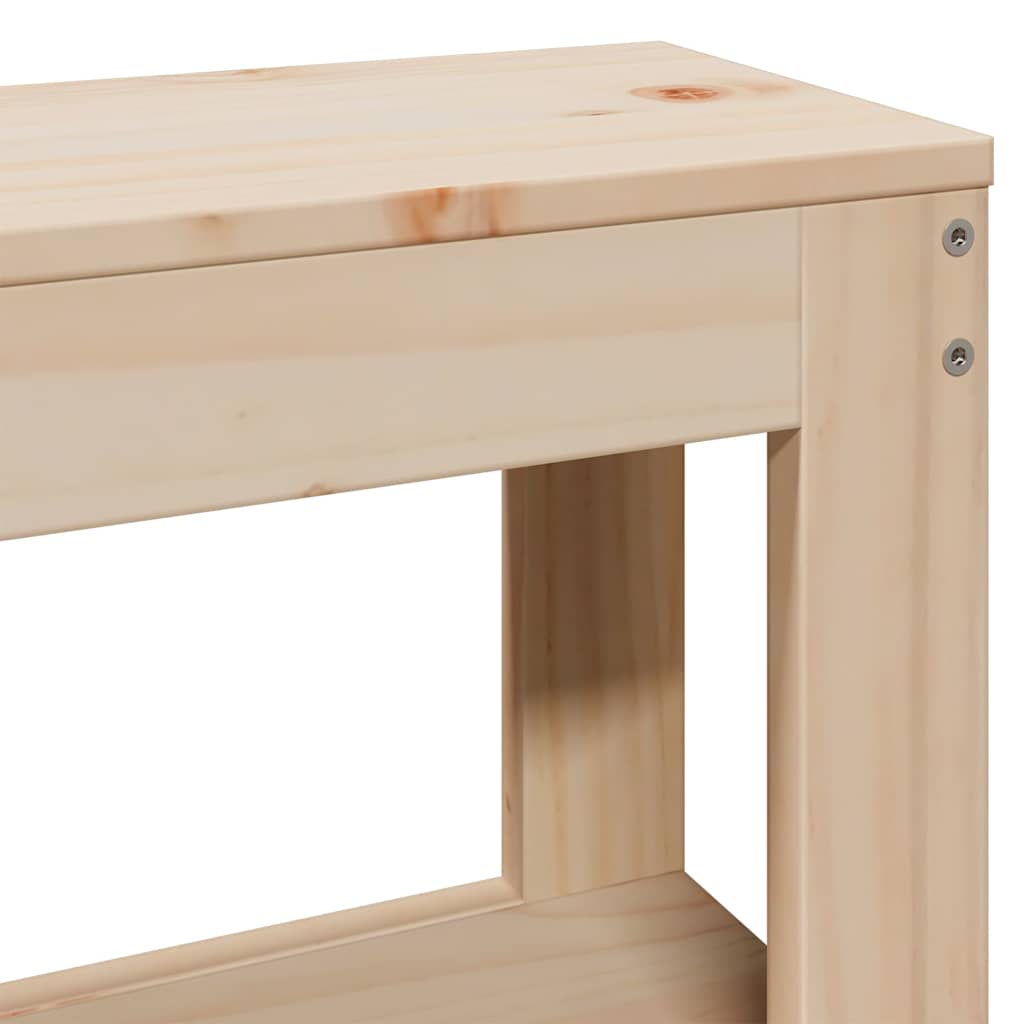 Bed Frame Without Mattress Solid Wood Pine