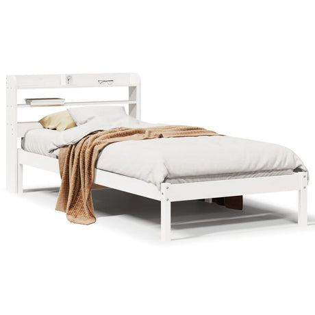 Bed Frame Without Mattress Solid Wood Pine