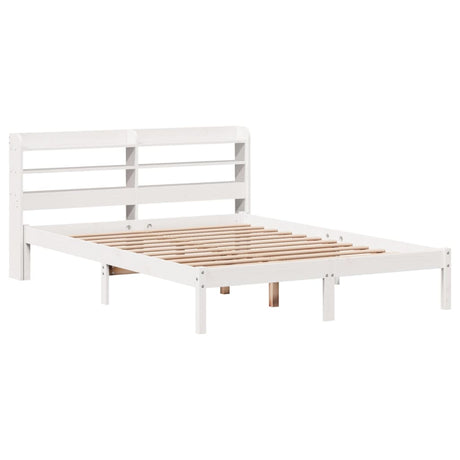 Bed Frame Without Mattress Solid Wood Pine