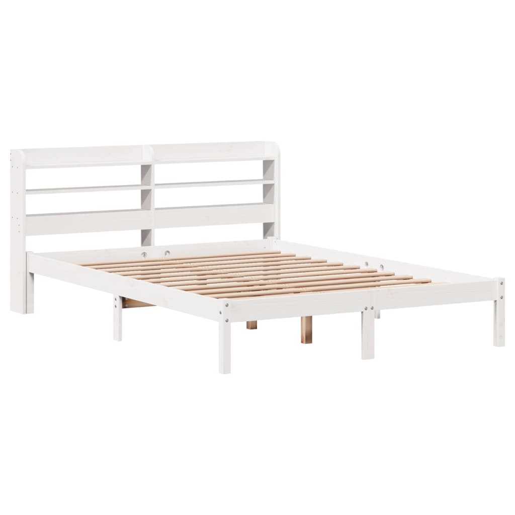 Bed Frame Without Mattress Solid Wood Pine