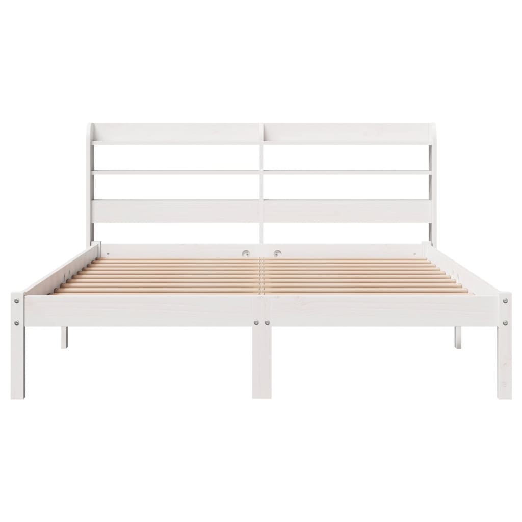 Bed Frame Without Mattress Solid Wood Pine