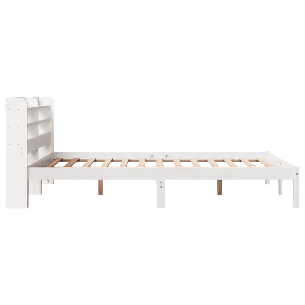 Bed Frame Without Mattress Solid Wood Pine