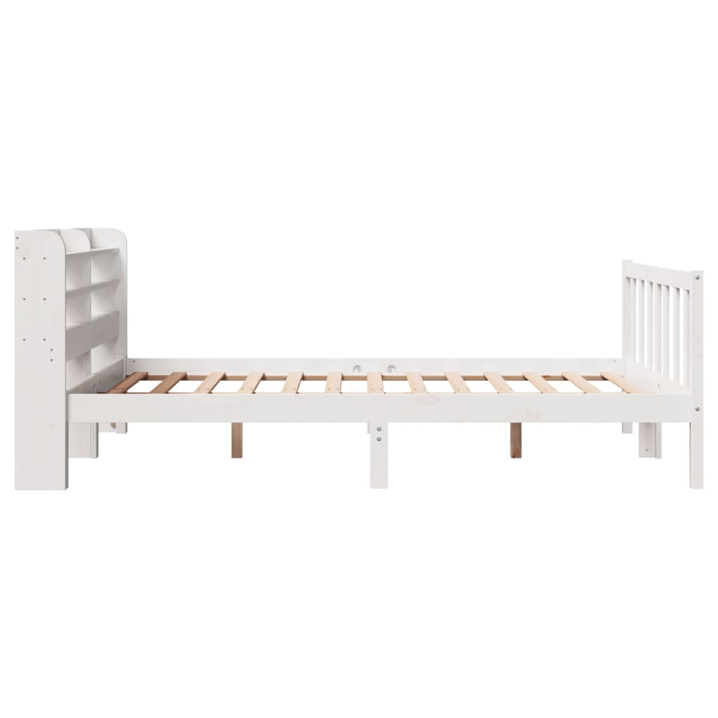 Bed Frame Without Mattress Small Double Solid Wood Pine