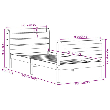 Bed Frame With Headboard Without Mattress