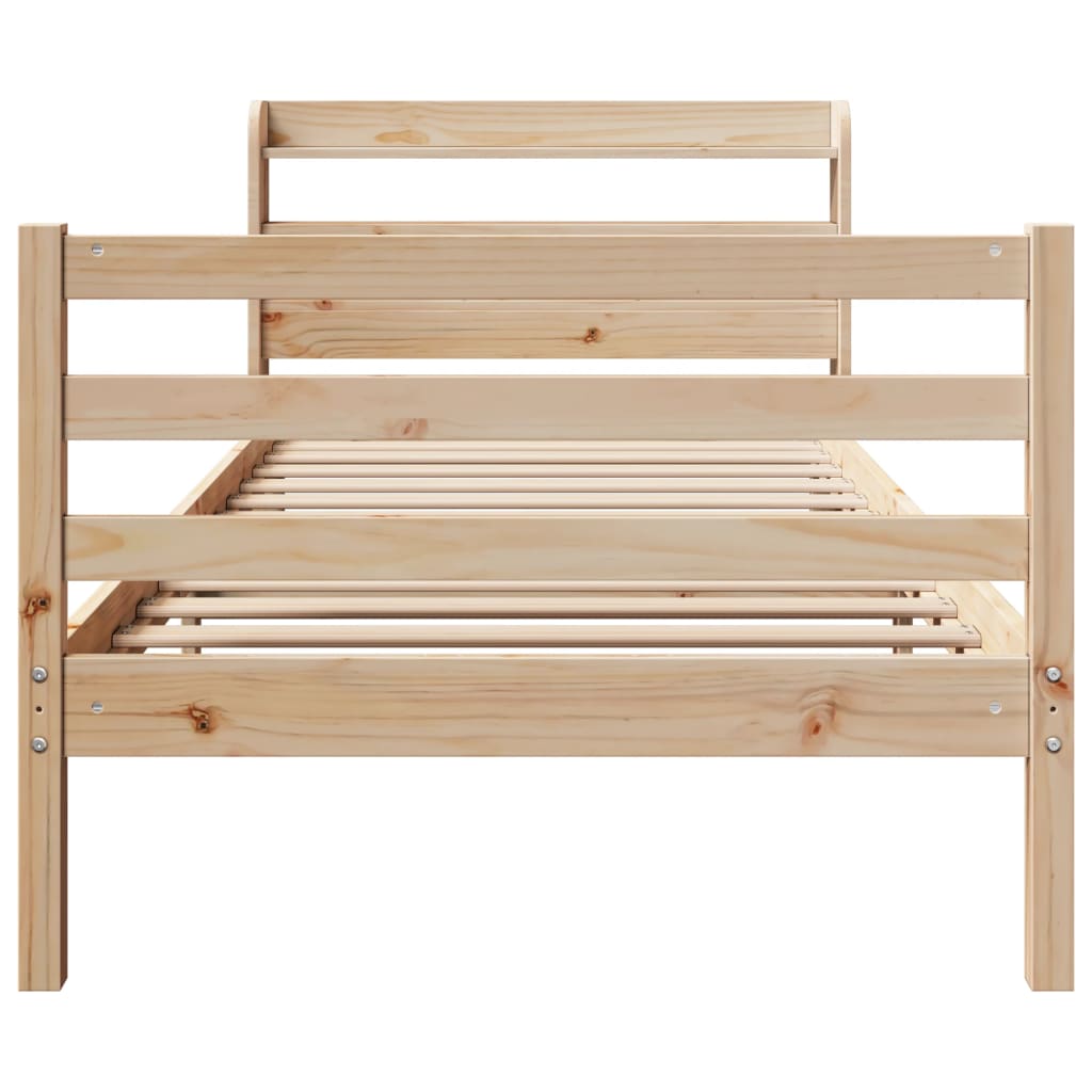 Bed Frame With Headboard Without Mattress